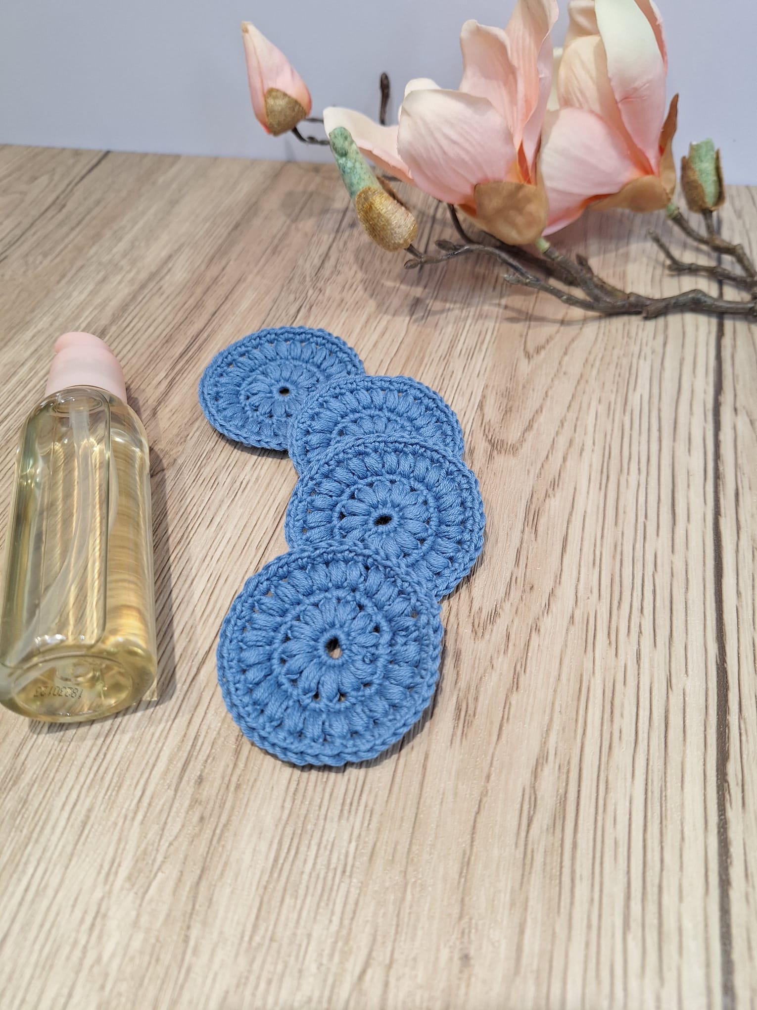 Wiederverwendbare Gesichtspads – 5er Set aus Baumwolle – Bild 2