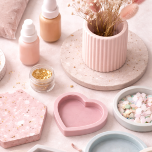 Dekoprodukte aus Gießmaterial